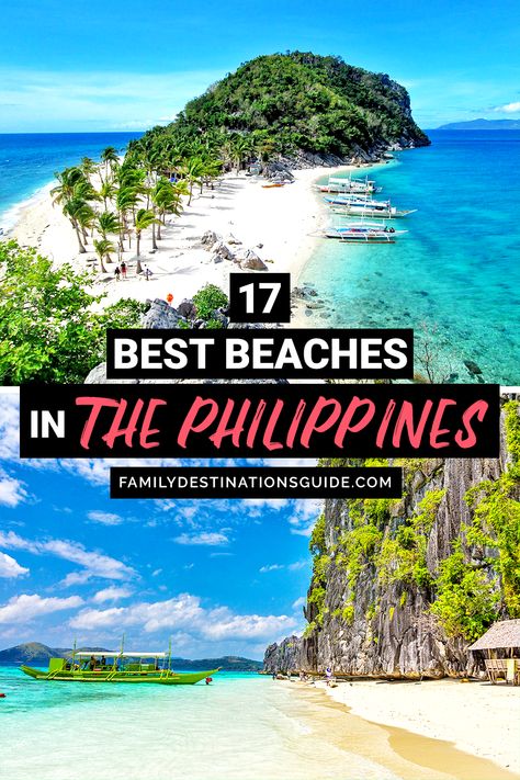 Want to see the top beaches in The Philippines? Want ideas for a The Philippines beach vacation that’s fun and safe? We’re FamilyDestinationsGuide, and we’re here to help: Discover the best beaches in The Philippines - so you get memories that last a lifetime! #philippines #philippinesbeachvacation #philippinesbeaches #philippinesvacation Best Beaches In The Philippines, Places To Visit In The Philippines, Philippine Vacation, Philippine Beaches, Beaches In The Philippines, Phillipines Travel, Philippines Beach, Travel 2025, Philippines Destinations