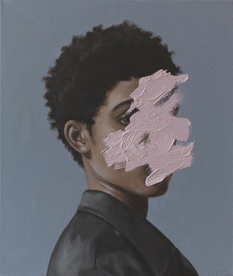 "Fixed It" Portraits series by Henrietta Harris — Designcollector Henrietta Harris, Identity Art, Contemporary Abstract Art, Wow Art, Ap Art, A Level Art, Painting Gallery, Land Art, Art Abstrait