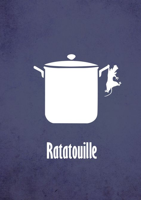 Ratatouille Pixar, Ratatouille Movie, Ratatouille 2007, Disney Project Life, Series Poster, Best Movie Posters, Minimalist Movie Poster, Disney Posters, Film Disney