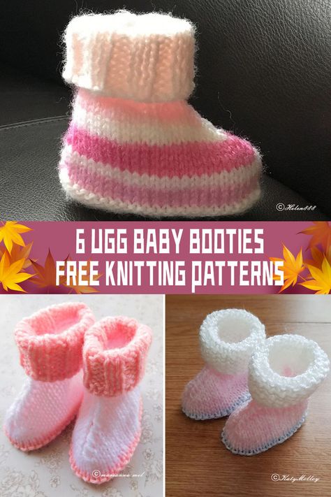 UGG-inspired baby booties are both stylish and functional, offering comfort and warmth to little feet. #freeBabypatterns Knitted Baby Ugg Boots Free Pattern, Knitted Baby Booties Free Pattern, Knit Baby Booties Pattern Free, Baby Bootees, Baby Boy Booties, Free Baby Patterns, Baby Uggs, Baby Booties Free Pattern, Knitted Slippers Pattern