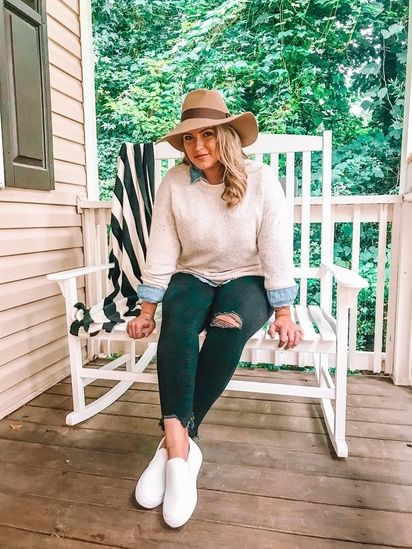 Layer Sweater, So Exhausted, Le Specs Sunglasses, Pearls Hair, Brixton Hat, Strapless Bodysuit, Fall Clothing, Petite Tops, Comfy Shoes