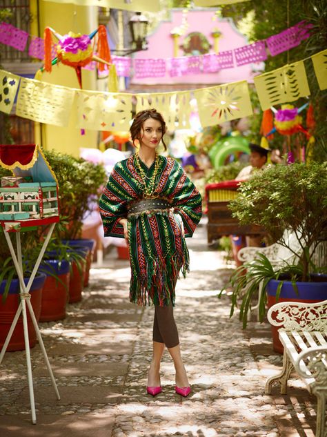 Fiestas Patrias by Jean Bérard, via Behance Outfit Mexicano, Diy Fashion Trends, Outfits For Mexico, Mexican Fashion, Fiesta Outfit, Mexican Outfit, Mexican Girl, Mexican Dresses, Mexican Style