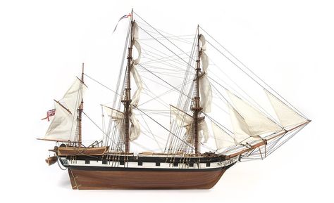 HMS Beagle (OcCre 1:60) - Survey ship of Charles Darwin Shipping Forecast, Hms Beagle, King George Iv, Old Sailing Ships, Rp Ideas, Ship Model, Charles Darwin, River Thames, Model Kits