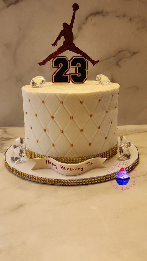 Jordan Year Birthday, Jordan Birthday Cake, 23 Aesthetic, Jordan Birthday, Jordan Year, 23 Birthday, 21st Birthday Cakes, 23rd Birthday, Jordan 23