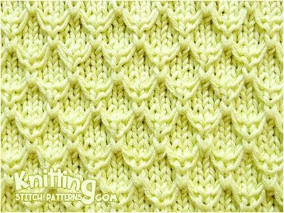 Mock Honeycomb knitting stitch pattern. Used knit and purl sts, slip stitch wyif and knit uls Honeycomb Knitting, Knit Stitch Patterns Free, Stitches Knitting, Slip Stitch Knitting, Knitting Squares, Honeycomb Stitch, Baby Boy Knitting Patterns, Knitting Basics, Basic Stitches