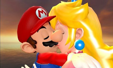 Mario And Peach, Mario Fanart, Mario And Princess Peach, Princesa Peach, Thomas The Tank, Thomas The Tank Engine, I Ship It, Power Couple, Smash Bros