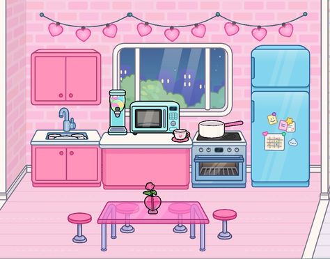 Paper Doll Kitchen, Toca Boca Hair Salon, Pusheen Stickers, Pony Birthday Party, Free House Design, Little Pony Birthday Party, House Cartoon, Adorable Homes Game, Pretty Wallpapers Tumblr