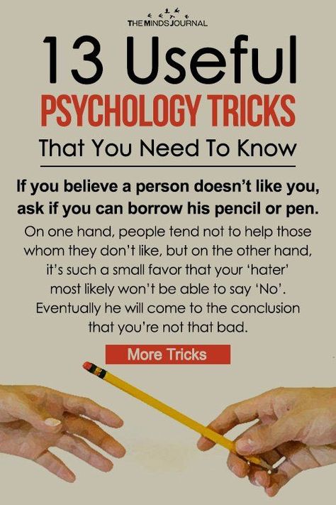 13 Useful Psychology Tricks That You Need To Know - https://themindsjournal.com/psychology-tricks/ मनोविज्ञान की सच्चाई, Personality Tips, Psychological Hacks, Psychology Tricks, Physcology Facts, Psychological Tricks, Dark Psychology, Psychology 101, Speaking Tips