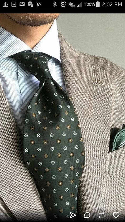 Green Tie Outfit Men, Grey Suit With Green Tie, Tie Outfits Men, Grey Suits, Tie Outfit, Dapper Outfit, Blazer Outfits Men, Gq Style, Mens Fashion Smart