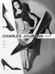 1960s Shoes, Heels Design, Vintage High Heels, Vintage Buildings, Shoe Poster, Open Toed Shoes, Shoe Model, Charles Jourdan, Shoes Cool