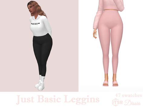 Sims 4 Cc Black Leggings, Sims 4 Maxis Match Pants Cc, Legging Sims 4 Cc, Sims 4 Cc Maxis Match Leggings, Sims 4 Female Leggings, Sims 4 Maxis Match Cc Bottoms, Sims 4 Cc Flair Leggings, Ts4 Cc Elder Clothes, Sims 4 Leggings Maxis Match