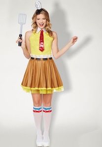 Women's SpongeBob Dress Costume - http://www.thlog.com/womens-spongebob-dress-costume/ Spongebob Dress, 90s Kids Cartoons, Crazy Halloween Costumes, Spongebob Costume, Spongebob Halloween, Spongebob Party, Halloween Decor Diy, Spongebob Birthday, Diy Costumes Kids