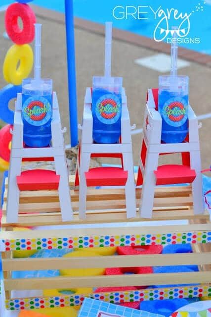 Summer Pool Party Ideas, Beach Ball Party, Pool Party Ideas, Pool Party Cakes, Summer Party Ideas, Swimming Party Ideas, Pool Party Themes, Pool Party Favors, Party Swimming Pool