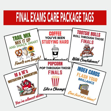 Final Exams Care Package Tags, Final Exams Survival Kit, Midterms Care Package, College Survival Kit, Personalized Care Package Matric Exam Care Package, College Exam Care Package, College Survival Kit Gift, College Finals Care Package, Finals Week Care Package, Finals Care Package, Study Helper, Schul Survival Kits, College Survival Kit