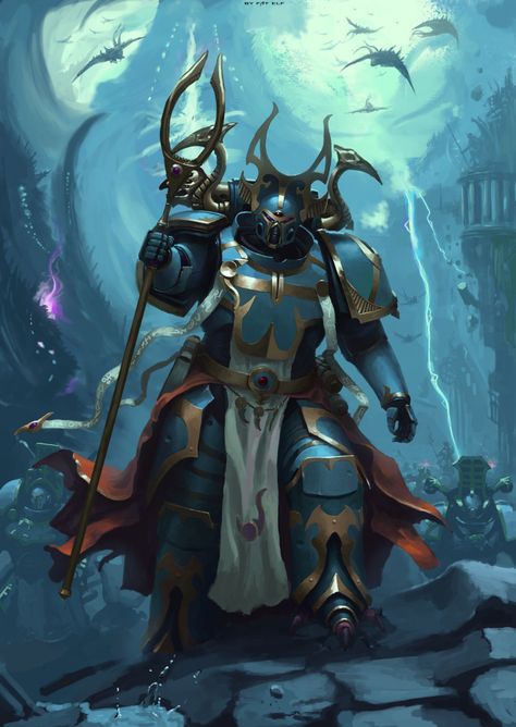 Thousand Sons Warhammer Thousand Sons Art, 1000 Sons 40k, Warhammer 40k Tzeentch Art, Thousands Sons 40k, Tzeentch 40k, Warhammer 40k Thousand Sons, 40k Thousand Sons, Warhammer Tzeentch, Crimson King