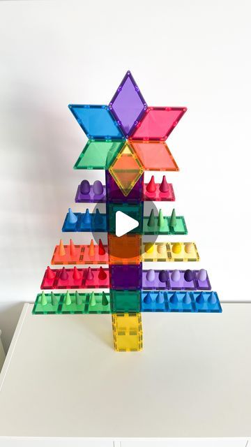 Katie | Our play adventures on Instagram: "I just love a colourful @connetix_tiles Christmas tree! Don’t you? The new rectangles are a game changer. Have you got some under the Christmas tree? #connetixtiles #christmastree #magnetictilecreations #stemplay #finemotorskills #openendedplay #magnetictiles #creativekids #creativeplay" Magnetic Tiles Christmas Tree, Connetix Christmas, Connetix Tiles, Under The Christmas Tree, Magnetic Tiles, Open Ended Play, Kid Activities, Creative Kids, Game Changer