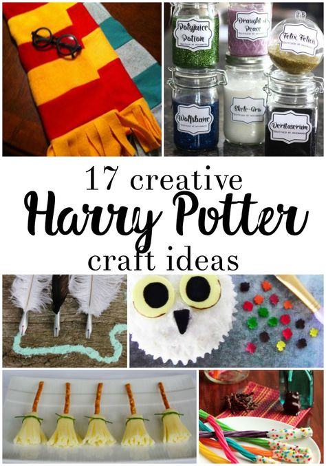 17 creative Harry Potter crafts - all crafty things Harry Potter Diy Crafts For Kids, Harry Potter Activities For Kids, Harry Potter Crafts For Kids Easy, Harry Potter Diy Crafts, Diy Harry Potter Crafts, Harry Potter Gifts Diy, Harry Potter Valentines, Harry Potter Activities, Harry Potter Printables Free