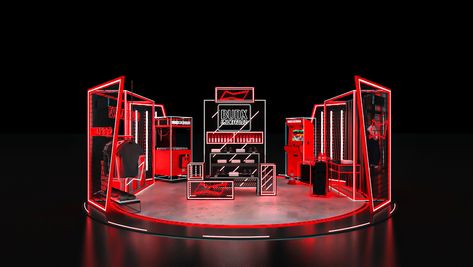 Beer Exhibition, Display Booth Design, Booth Display Design, Event Installation, Activation Booth, Neon Garden, Beer Display, Coke Studio, Tiger Beer