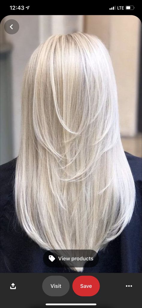 Long Platinum Blonde, Platinum Blonde Balayage, Platinum Blonde Hair Color, Balayage Blond, Blond Balayage, Latest Hair Color, Balayage Blonde, Dirty Blonde Hair, Honey Blonde Hair