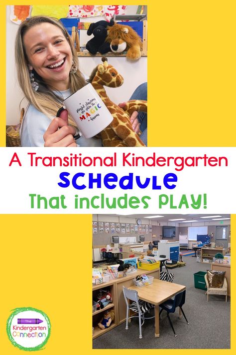 Kindergarten Hacks, Kindergarten Daily Schedule, Transitional Kindergarten Classroom, Kindergarten Routines, Kindergarten Rules, Project Based Learning Kindergarten, Tk Classroom, Kindergarten Schedule, Kindergarten Classroom Setup