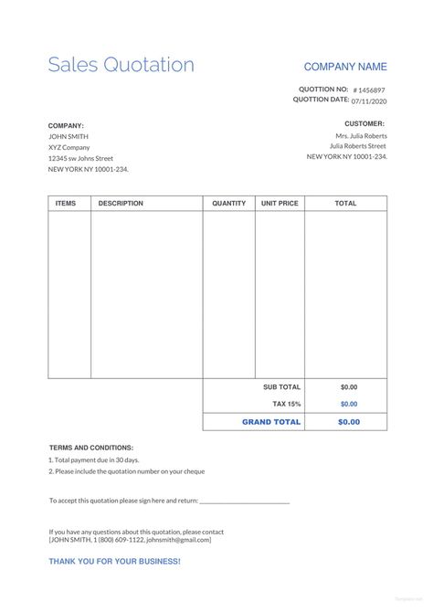 Sales Quotation Template Sales Quotation, Microsoft Word Invoice Template, Quotation Template, Free Proposal Template, Quotation Format, Sales Quotes, Invoice Template Word, Invoice Design, Docs Templates