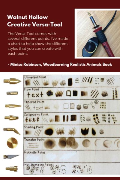 Beginning Wood Burning, Wood Burning Tools Pyrography, Burning Tool Projects, Versa Tool Projects, Wood Burning Tip Guide, Woodburning Tools Tips, Wood Burning Tips Tools, Wood Burning Engraving, Pyrography Tips Tools