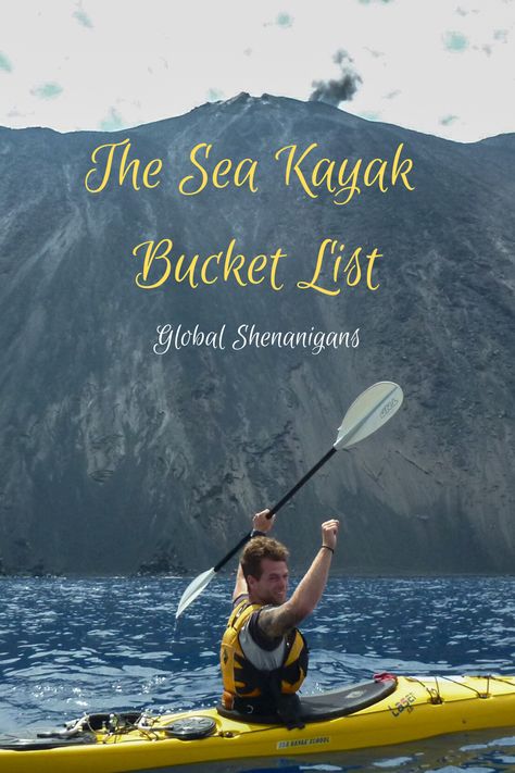 Best places in the world for sea kayaking adventures!   Look inside for some adventure travel inspiration.   #kayak #seakayak #adventuretravel Best Places In The World, Sea Kayak, Ethical Travel, Kayak Adventures, Point Break, Sea Kayaking, Places In The World, Adventure Sports, Canoe And Kayak