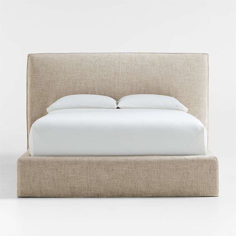 New Arrivals: Furniture | Crate & Barrel Bed Crate, White Slipcovers, King Upholstered Bed, Queen Upholstered Bed, White Oak Wood, Yes But, Crate Barrel, Bedroom Retreat, King Bed