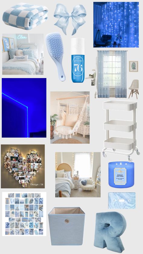 Blue Room Themes, Blue Room, Blue Rooms, My Room, Room Themes, Dream House, Blue, Quick Saves