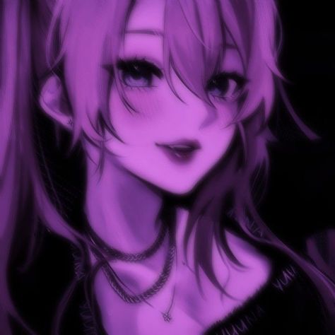 Good Anime Pfp For Discord, Cute Purple Anime Pfp, Purple Pfps Y2k, Dark Purple Aesthetic Wallpaper Anime, Discord Pfp Purple, Purple Pfp Discord, Dark Purple Aesthetic Pfp, Discord Profile Pics Anime, Pfp Discord Girl