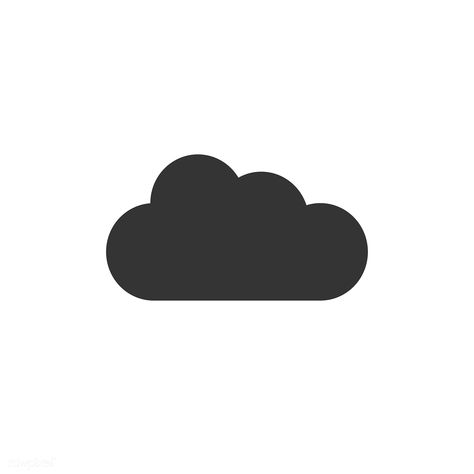 Cloud icon vector | free image by rawpixel.com Logo Cloud Design, Home Screen Widget Ideas, Screen Widget Ideas, Clouds Icon, Widget Screen, Monoline Art, Wallpaper Iphone Ios7, Cloud Logo, Data Flow