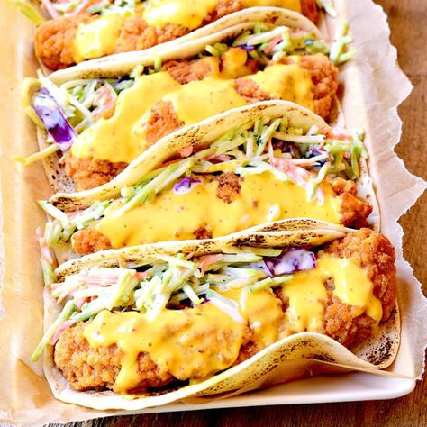 11 Things to Do With Frozen Chicken Tenders | Taste of Home Breaded Chicken Tenders, Chili Relleno, Dinner Quick, Honey Mustard Chicken, Mustard Chicken, Frozen Chicken, Chicken Tacos, Delicious Dinner, Honey Mustard