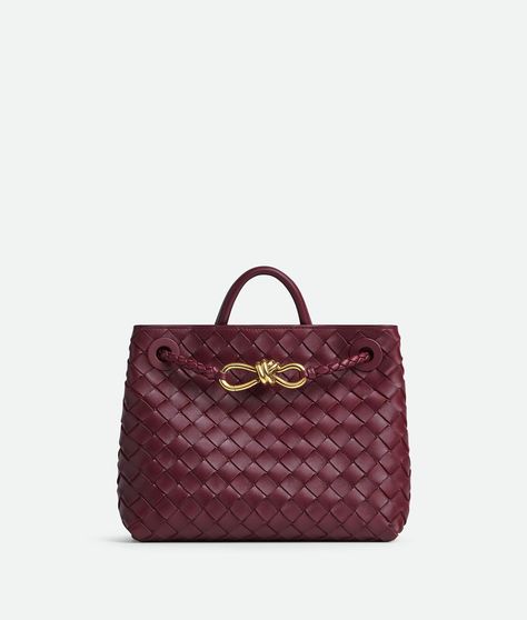 Bottega Veneta® Women's Small Andiamo in Duke. Shop online now. Eyewear Womens, Drop Necklace, Long Wallet, New Bag, Leather Top, Small Bags, Bottega Veneta, Wallets For Women, Sunglasses Accessories