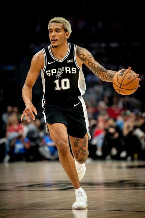 Jeremy Sochan Tattoos, Nba Tattoos Basketball Players, Jeremy Sochan, Basketball Wallpaper Jimmy Butler, All Nba Players, San Antonio Spurs Jersey City Edition, Spurs Basketball, San Antonio Spurs, Nba Players