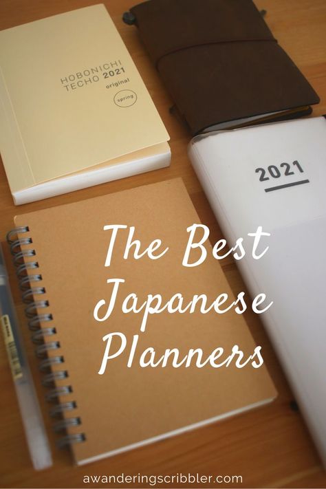 The best Japanese planners are here!  With brands like the Hobonichi Techo, Kokuyo Jibun Techo, and Traveler's Notebook. Travel Smash Book, Kokuyo Jibun Techo, Jibun Techo, Japanese Notebook, Living In Japan, Hobonichi Planner, Filofax Planners, Agenda Planner, Planner Stationery