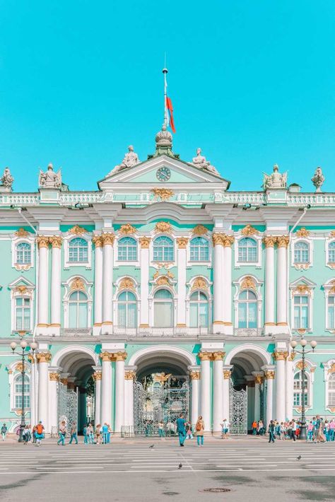 9 Best Things To Do In St Petersburg, Russia - Hand Luggage Only - Travel, Food & Photography Blog The Hermitage Museum, Pretty Buildings, Best Beaches In The World, Byzantine Architecture, Russia Travel, Winter Palace, Peter The Great, Hermitage Museum, St Petersburg Russia