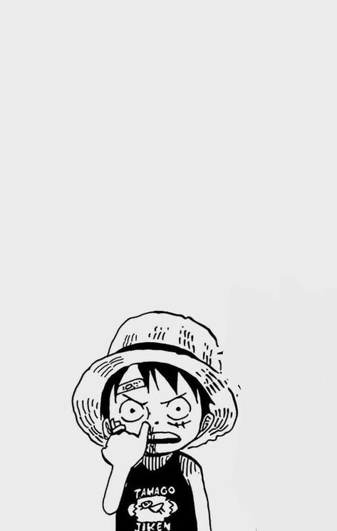 Luffy Peace Sign Wallpaper, Luffy Cute Drawing, Small Luffy One Piece, Luffy Minimalist Tattoo, Small Luffy Tattoo, One Piece Small Drawing, Luffy Tatoos Ideas, One Piece Tattoo Ideas Luffy, One Piece Small Tattoo Ideas