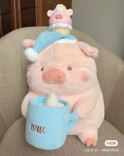 Cute Pig, Big Plush, Cute Squishies, Kawaii Toys, Kawaii Plushies, Cute Plush, Cute Stuffed Animals, Cute Toys, Plush Dolls