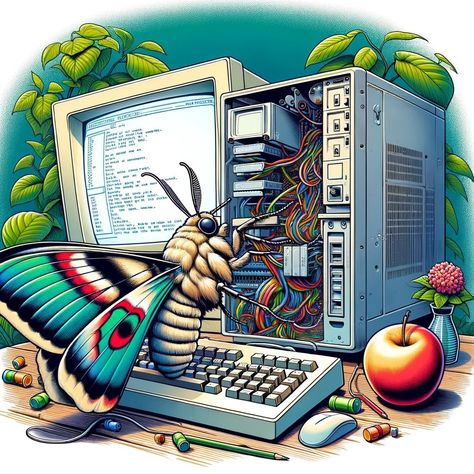 Believe it or not, the term "bug" for a software glitch came from a literal bug! In 1947, scientists at Harvard found a moth stuck in their computer (Mark II) causing a malfunction. This funny incident gave rise to the now widely used term "debugging" to fix errors in software. #buginthemachine #historyoftechnology #computerscience #funfact #TechLanes #Technology #TechFacts Funny Incidents, What Is Computer, Future Technology, Computer Science, Scientists, Moth, Bugs, Fun Facts, Geek Stuff