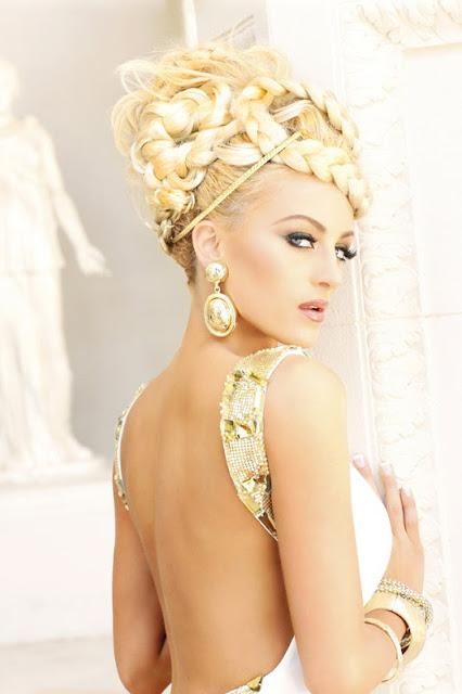 Foreign Fashion, Greece Style, Miss Usa, Hair Art, Gold Fashion, Fashion Photographer, Connecticut, Beautiful Hair, Gold Jewelry