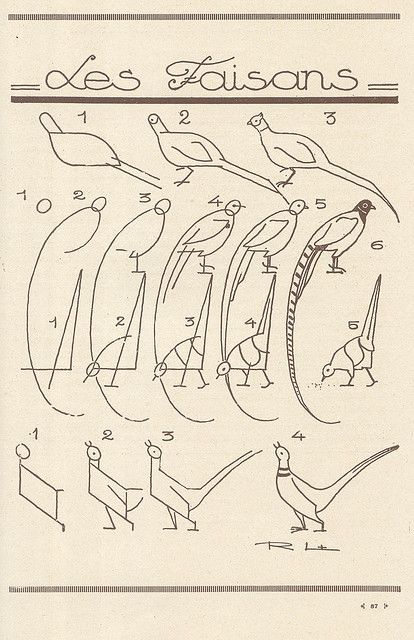 how to draw foul Draw Birds, Kids Painting, Drawings Ideas, Art Easy, Drawing For Beginners, Learn Art, Art Et Illustration, Art Instructions, Animal Sketches