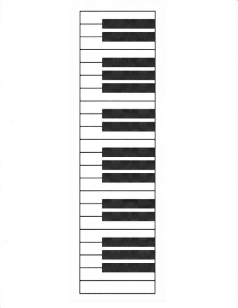 Blank Keyboard, Keyboard Template, Shape Worksheets For Preschool, Piano Learning, Shapes Worksheets, Learning Tips, Piano Keyboard, Printable Ideas, Computer Keyboard