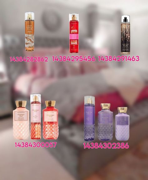 Barbie Decal Codes Bloxburg, Bloxburg Magazine Decal Codes, Perfume Codes Bloxburg, Bloxburg Decal Codes Clothes, Chip Decals Bloxburg, Bloxburg Product Decals, Stanley Decals Bloxburg, Kitchen Decal Codes, Bedroom Ideas In Bloxburg