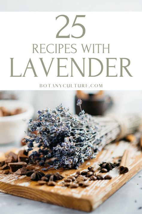 Recipes With Lavender Extract, Recipes Using Lavender Buds, Food With Lavender, Real Simple Magazine Recipes, Lavender Savory Recipes, Culinary Lavender Recipes, Lavender Recipes Food, Lavender Recipes Baking, Things To Do With Lavender