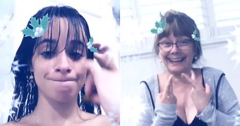 Camila Cabello Filmed Her Mom Trimming Her Bangs at Home: "This Is What It's Come To" Outgrown Bangs, Bangs At Home, Growing Out Fringe, Summer Play, Time Pictures, Old Singers, Haircuts With Bangs, Home Pictures, Curtain Bangs