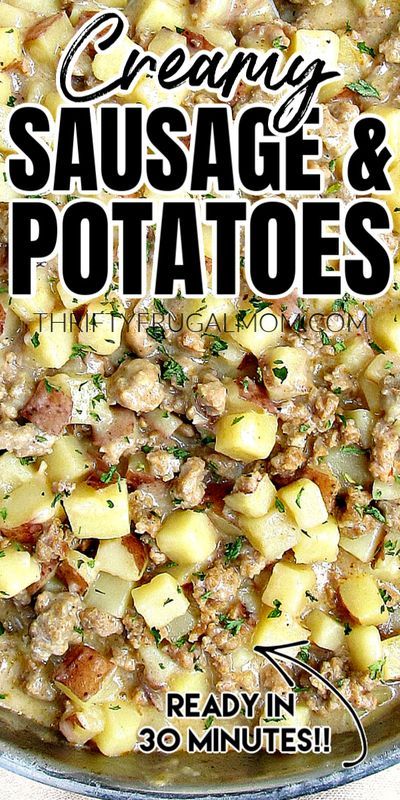 Pork Sausage Recipes Dinner, Sausage And Potatoes Skillet, Ground Sausage Recipes, Sausage And Potatoes, Pork Sausage Recipes, Sausage Recipes For Dinner, Potato Skillet, Sausage Dinner, Ground Pork Recipes