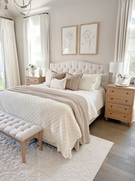 Modern farmhouse bedroom