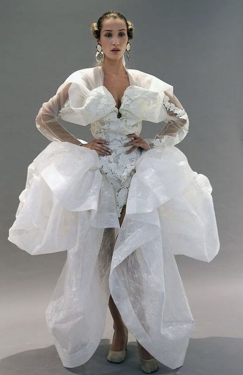 Vivienne Westwood Wedding Dress, Vivienne Westwood Wedding, Vivienne Westwood Fashion, Andreas Kronthaler, Bella Beauty, Sheer Wedding Dress, Bella Hadid Style, Bella Hadid, Fashion Stylist