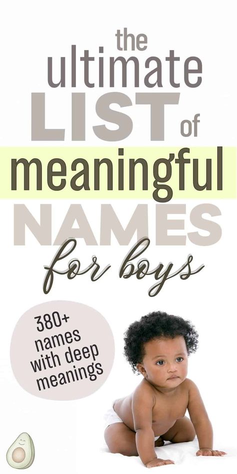 meaningful boy names pin Unique Names With Deep Meaning, Names With Deep Meaning, Meaningful Boy Names, S Baby Boy Names, Guy Names Unique, Name Of Baby Boy, Male Baby Names, English Boy Names