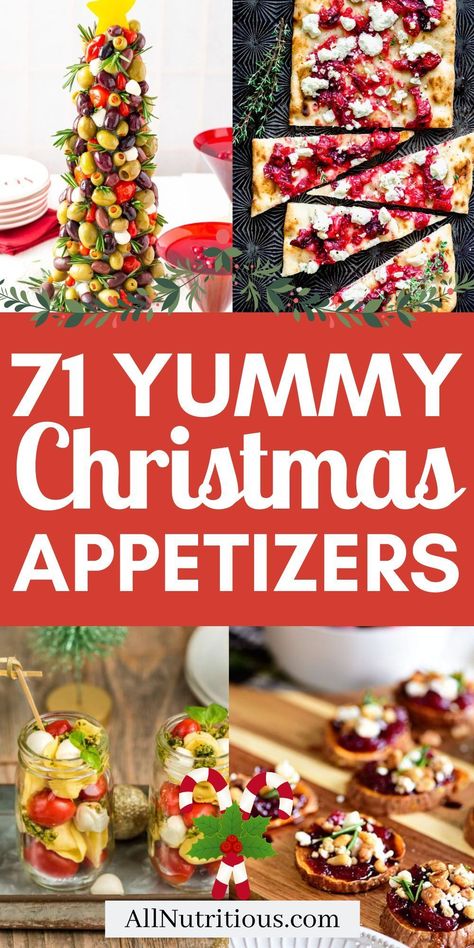 Uncover a festive feast of dazzling Christmas food ideas sure to impress your guests. From savory bites to sweet starters, these quick and easy recipes are not only mouthwateringly delicious but also super simple to whip up. Make your holiday get-together memorable with these outstanding and delectable appetizers for a crowd. Holiday Party Food Ideas, Festive Christmas Appetizers, Christmas Cheese Ball, Holiday Appetizer Recipes, Christmas Party Finger Foods, Christmas Cheese Board, Fresh Appetizers, Christmas Appetizers Easy, Fancy Appetizers